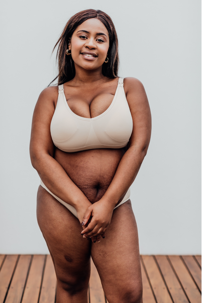 Jenna Nursing Bra | Nude