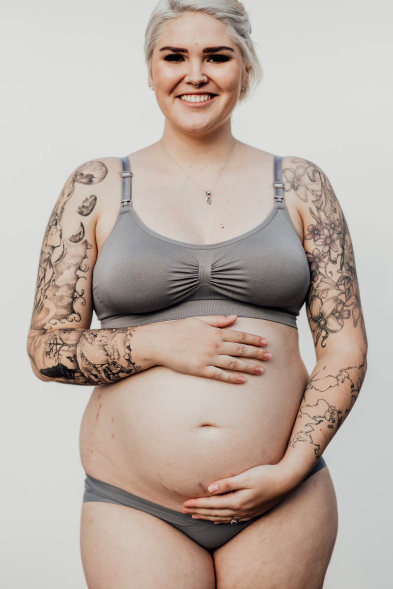 Kirsti | Super Stretch Nursing Bra | Grey