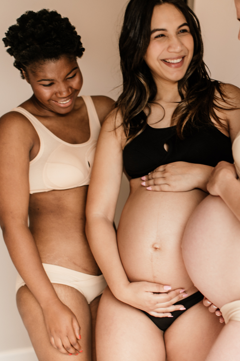 Kaitlyn Anti Sag Sports Bra and Panty Set | Nude