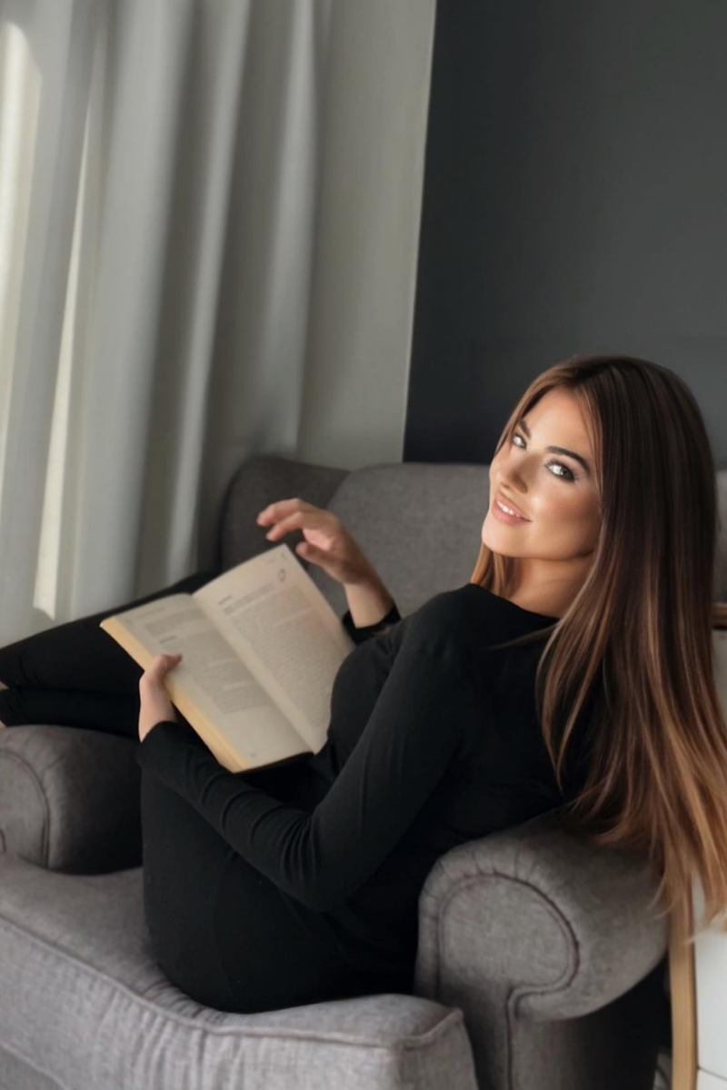 Loungewear Long Tee and Pants | Midnight Black