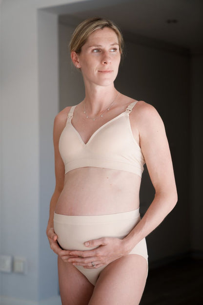 Pamela Padded Nursing Bra | Nude