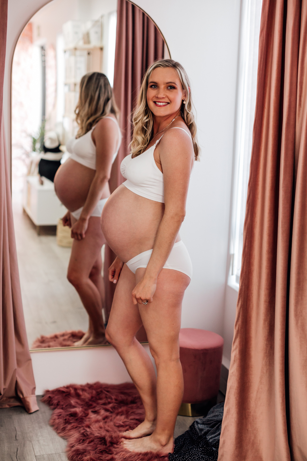 Intimate Maternity U-Shape Under Belly Panty