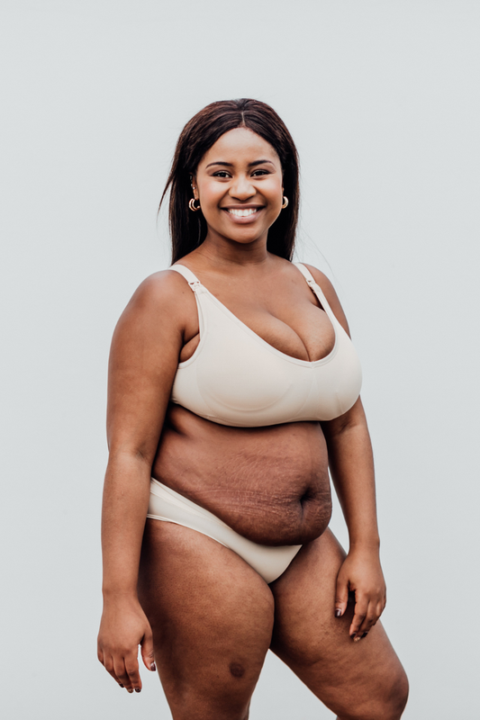 Jenna Nursing Bra | Nude