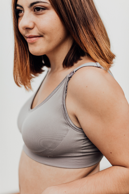 Jenna Nursing Bra | Grey